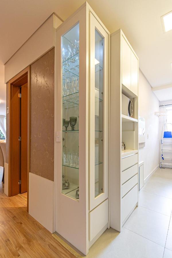 Rosa Apartamento Luxo No Centro Gramado Apartment Bagian luar foto