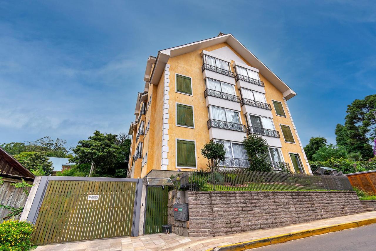 Rosa Apartamento Luxo No Centro Gramado Apartment Bagian luar foto