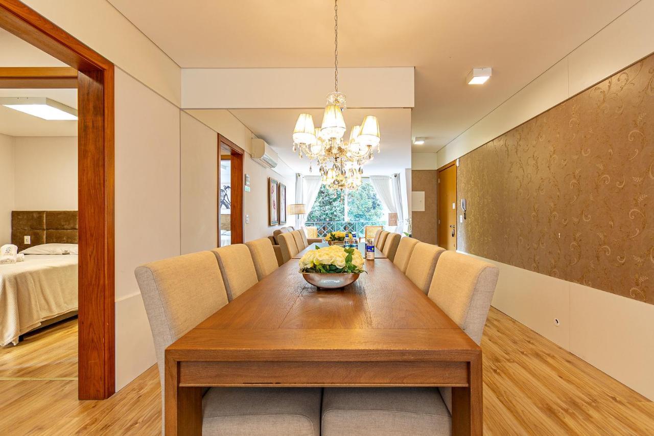 Rosa Apartamento Luxo No Centro Gramado Apartment Bagian luar foto