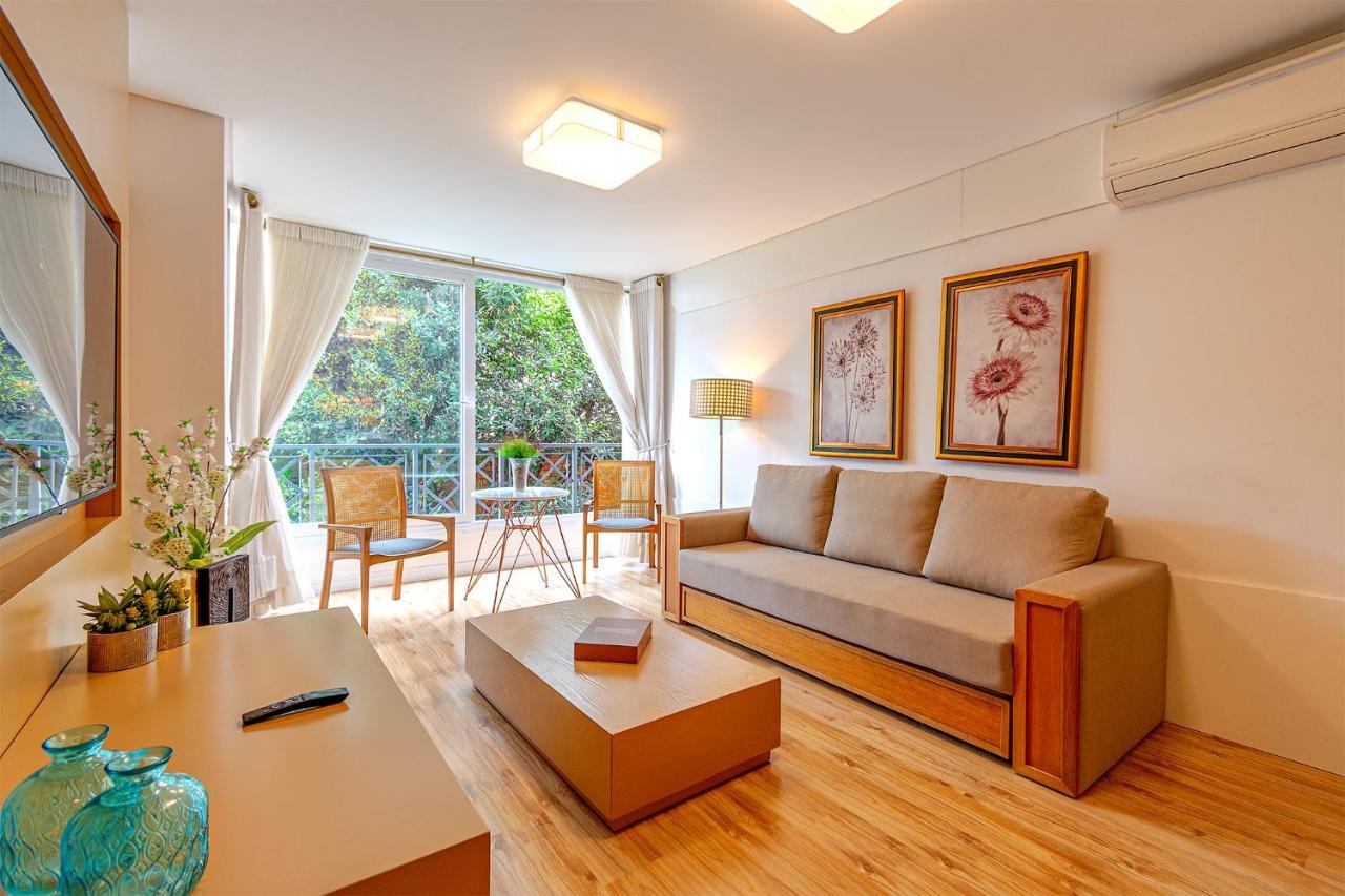 Rosa Apartamento Luxo No Centro Gramado Apartment Bagian luar foto